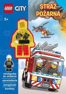 Okładka książki LEGO City. Straż pożarna