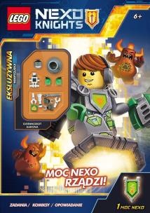 Okładka książki Lego Nexo Knights. Moc Nexo rządzi!
