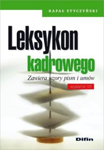 Okładka książki Leksykon kadrowego