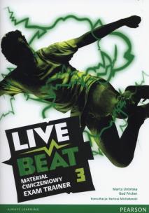 Okładka książki Live Beat 3 Exam Trainer PEARSON