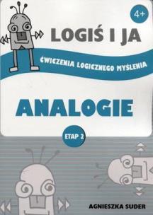 Okładka książki LOGIŚ I JA. Ćw. logicznego myśl. ANALOGIE Etap II