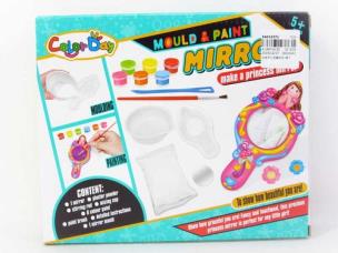 Okładka książki LUSTERKO Z GIPSU DO ODLEWANIA I MALOWANIA 22 x 18 CM.