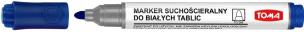 Opakowanie Marker do tablic okrągły niebieski (10szt) TOMA