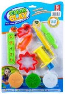 Opakowanie Masa plastyczna i akcesoria 3 kolory