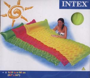 Opakowanie Materac Kolorowa fala żółty