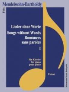 Okładka książki Mendelssohn - Bartholdy. Lieder ohne Worte I