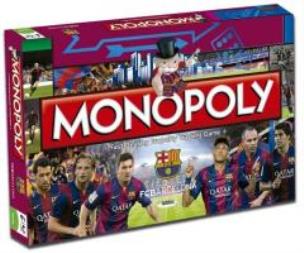 Opakowanie Monopoly FC Barcelona wersja polska