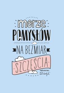 Okładka książki Morze pomysłów na bezmiar szczęścia