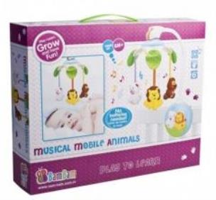 Opakowanie Muzyczna karuzela zwierzęta BAM BAM