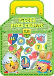 Okładka książki Naklejanki dla podróżników. Teczka pełna naklejek