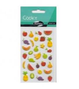 Opakowanie Naklejki 3D Owoce MAILDOR