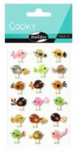 Opakowanie Naklejki 3D Ptaszki MAILDOR