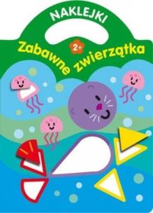 Okładka książki Naklejki. Zabawne zwierzątka