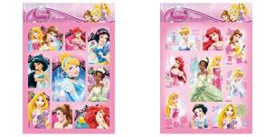 Opakowanie Nalepki Funny Księżniczki 25 sztuk mix