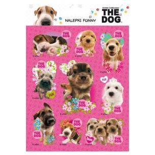 Opakowanie Nalepki Funny The Dog 25 sztuk mix