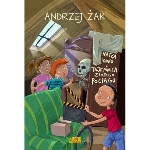 Okładka książki Natka, Koko i tajemnica złotego pociągu