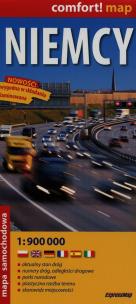 Opakowanie Niemcy mapa samochodowa 1:900 000