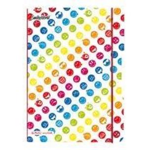 Okładka książki Notatnik A4/2x40 kratka/linia My Book Flex Smileyworld Rainb