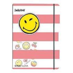 Okładka książki Notatnik A5/40 kratka My Book Flex Smileyworld Girly