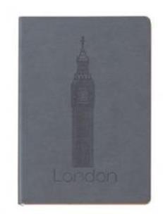 Opakowanie Notes 140x200 80k. szary London D.RECT