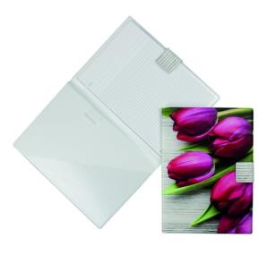 Opakowanie Notes A5 na rzep Tulipany