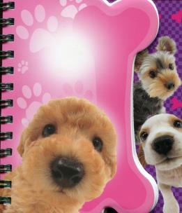 Opakowanie Notes kształtowy spiralny The Dog