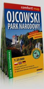 Opakowanie Ojcowski Park Narodowy mapa kieszonkowa 1:25 000