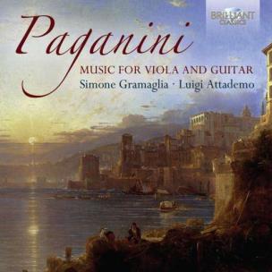 Okładka książki PAGANINI: MUSIC FOR GUITAR AND VIOLA