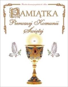 Okładka książki Pamiątka Pierwszej Komunii Świętej