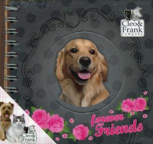 Opakowanie Pamiętnik spiralny Cleo&Frank szary