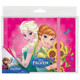 Opakowanie Pamiętnik z gumką Kraina Lodu różowy