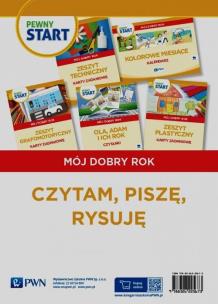 Okładka książki Pewny start Mój dobry rok Czytam piszę rysuję