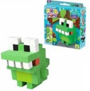 Opakowanie Piankowe zwierzaki z sześc. - PixelPops Alligator