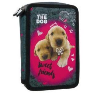 Opakowanie Piórnik z wyposażeniem dwukomorowy. The dog 31