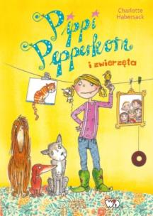 Okładka książki Pippi Pepperkorn i zwierzęta