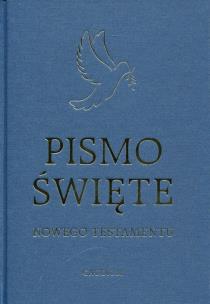 Opakowanie Pismo Święte Nowego Testamentu granatowe