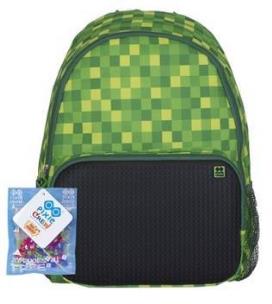 Opakowanie Pixie Crew Plecak jednokomorowy zielona kratka