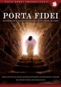 Okładka książki Porta Fidei. Materiały duszpasterskie na Rok Wiary