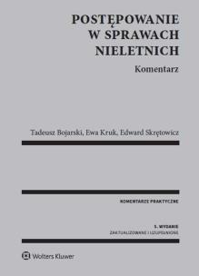 Okładka książki Postępowanie w sprawach nieletnich Komentarz