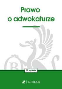 Okładka książki Prawo o adwokaturze