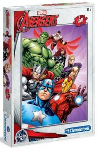 Okładka książki Puzzle 100 Avengers