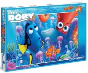 Okładka książki Puzzle 100 Maxi Gdzie jest Dory