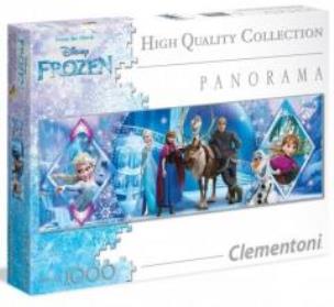 Okładka książki Puzzle 1000 HQ Panorama Kraina Lodu