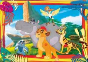 Opakowanie Puzzle 104 Król Lew - Lwia Straż