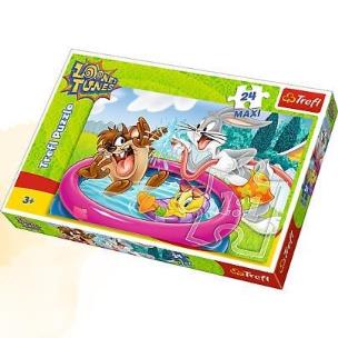 Opakowanie Puzzle 24 maxi Kąpiel w ogrodzie TREFL