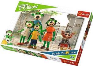 Opakowanie Puzzle 24 Maxi Rodzina Treflików TREFL
