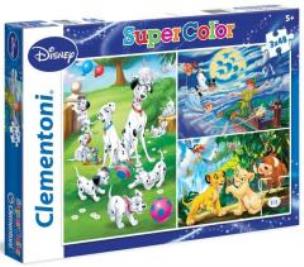 Opakowanie Puzzle 3x48 Disney Classic 2