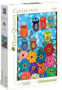 Opakowanie Puzzle 500 HQ Cute little owls