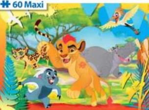 Opakowanie Puzzle 60 Maxi Król Lew - Lwia Straż