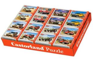 Opakowanie Puzzle mini 54 elementy Display 32 sztuki